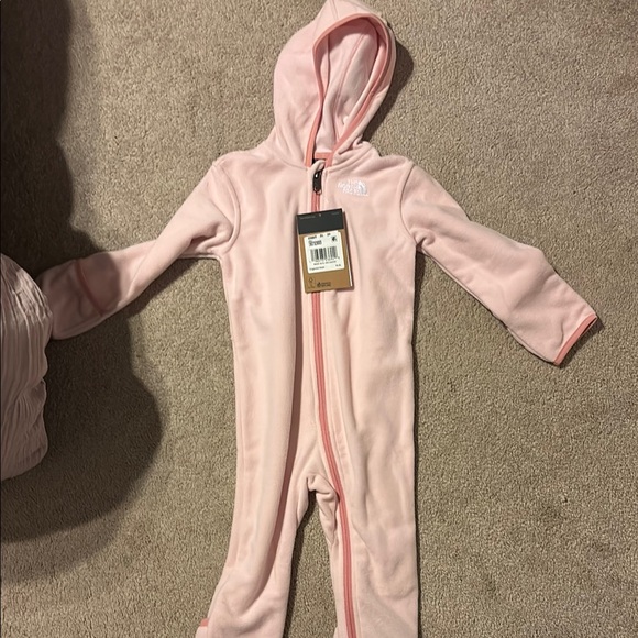 The North Face Kids Pink One Piece - Picture 1 of 3